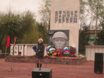Открытие мемориала Павшим в с.Балтика